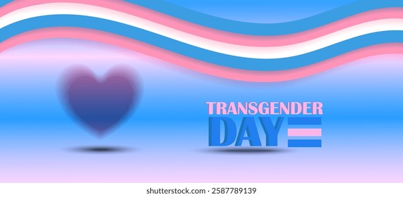 LGBT rainbow, transgender flag during pride month celebration against violence, discrimination, human rights violation. LGBTQ banner template. Equality and self-affirmation. Hearts vector illustration