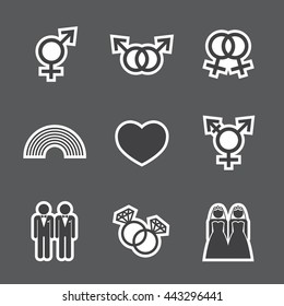 LGBT symbol icon