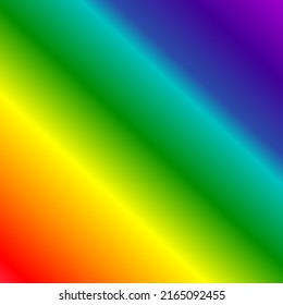 LGBTQ-Hintergrund mit Kopienraum. Regenbogen Farbige Rosa, Rot, Orange, Gelb, Grün, Türkis, Blau und Violett.