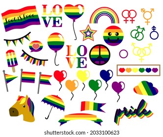 LGBTQ Pride Clip Art Rainbow Flag Balloon