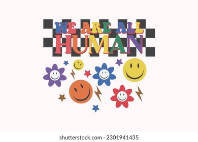 LGBTQ Pride Month Quote EPS Design. Vector Pride Design Template