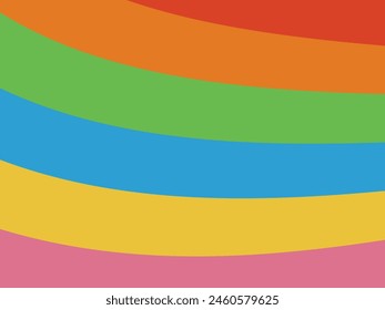 LGBTQ Pride Rainbow Background. LGBTQIA+ Gay Pride Rainbow Flag Background.