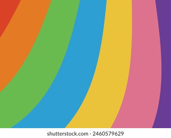 LGBTQ Pride Rainbow Background. LGBTQIA+ Gay Pride Rainbow Flag Background.