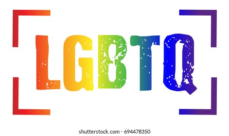 lgbtq stamp rubber