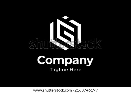 LGI letter logo. Initials logo design Stock fotó © 