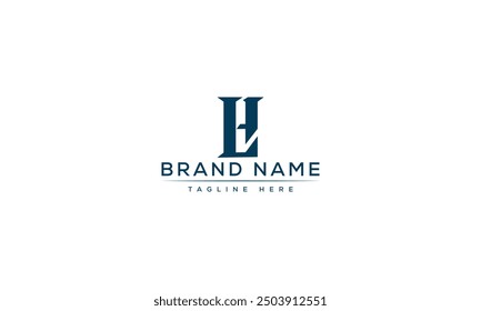 LH logo Design Template Vector Graphic Branding Element.