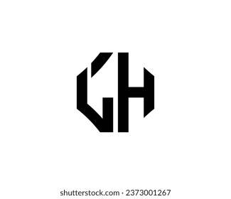 LH logo design vector template