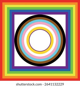 LHBTIQ+Logo, festival, proud, regenboog, pride, everybody, flag, love, colors, human rights