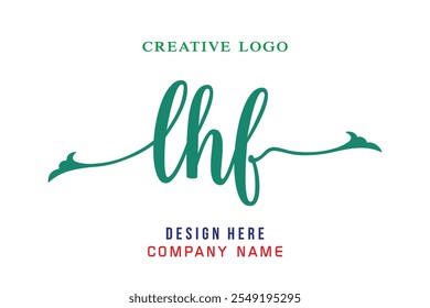 LHF  lettering logo is simple, easy to understand and authoritative