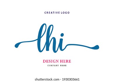 LHI lettering logo is simple, easy to understand and authoritative