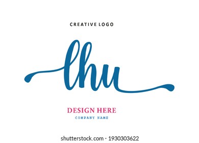 LHU lettering logo is simple, easy to understand and authoritative