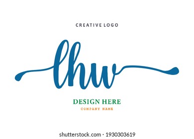 LHW lettering logo is simple, easy to understand and authoritative