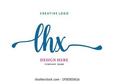 El logotipo de la inscripción LHX es sencillo, fácil de entender y autoritario