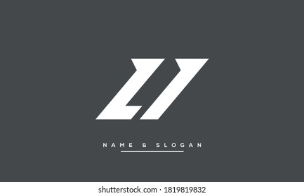 LI, IL Abstrakte Logos Monogramm-Vektorvorlage