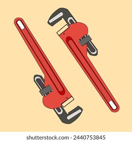 Liabe tubo is a tool for tightening bolts and can be adjusted large and small, especially used for tubes or pipes