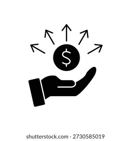 liabilities concept line icon. Simple element illustration. liabilities concept outline symbol design.