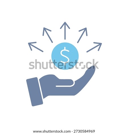 liabilities concept line icon. Simple element illustration. liabilities concept outline symbol design.