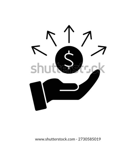 liabilities concept line icon. Simple element illustration. liabilities concept outline symbol design.