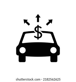 Liabilities icon design isolated on white background