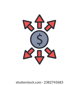 Passivsymbol. vector.Editable stroke.linear style sign for use web design,logo.Symbol illustration.
