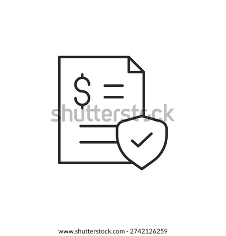 liabilities vector icon. flat sign for mobile concept and web design. Symbol, logo illustration. Vector graphics
