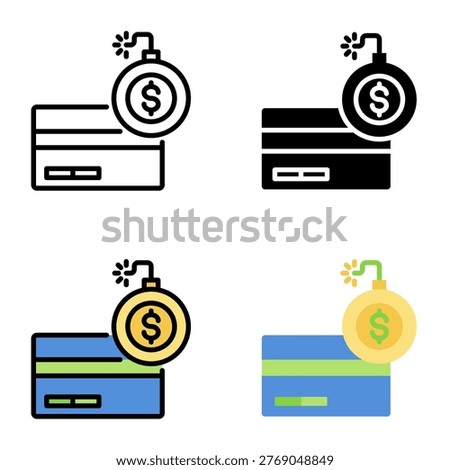 liability icon collection of various styles for design branding, print and digital media