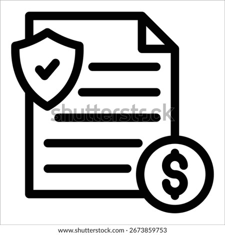 Liability Icon Element For Design