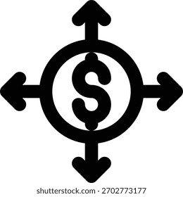 Liability, Liabilities, Debt Outline Icon