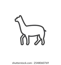 Liama icon Logo symbol outline set