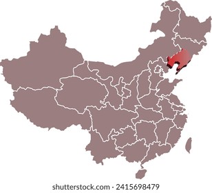 Mapa de enlace de CHINA Mapa 3d