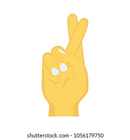 liar hand sign  