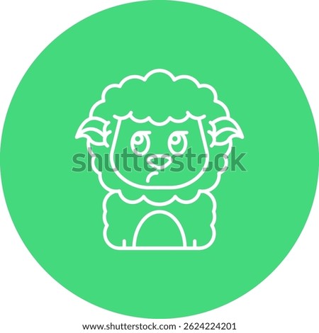 Liar Line vector Icon Design