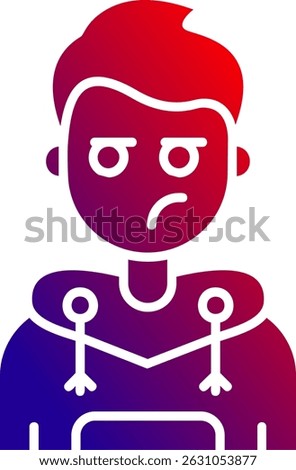Liar Line vector Icon Design
