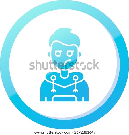 Liar Line vector Icon Design