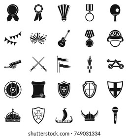 Liberality icons set. Simple set of 25 liberality vector icons for web isolated on white background