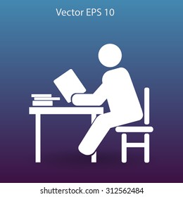 liberary vector icon