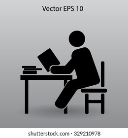liberary vector icon