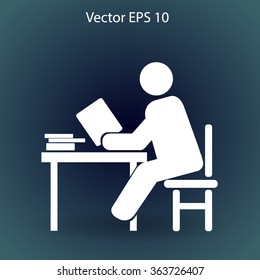 liberary vector icon