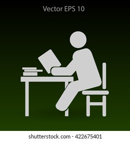 liberary vector icon