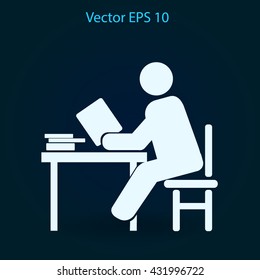 liberary vector icon