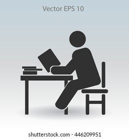 liberary vector icon