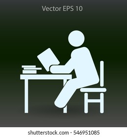 liberary vector icon