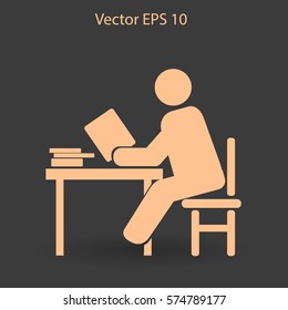 liberary vector icon