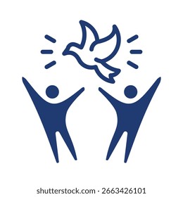 Liberation Icon Element für Design