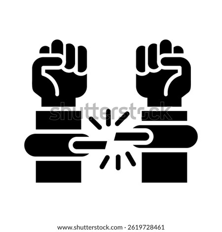 Liberation Icon Element For Design