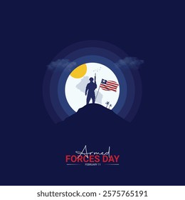 Liberia Armed Forces Day Creative Design, Armed Forces day Ads Social media post