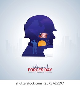 Liberia Armed Forces Day Creative Design, Armed Forces day Ads Social media post