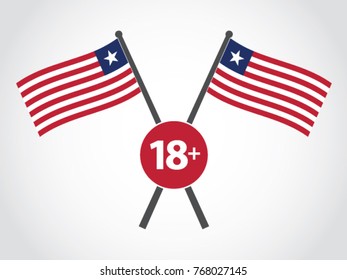 Liberia Emblem Adult