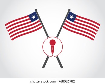 Liberia Emblem Singer