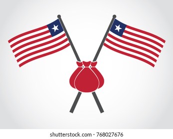 Liberia Emblem Wealth
